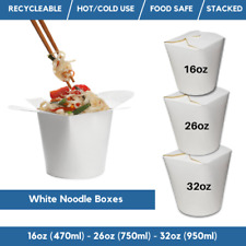 White noodle boxes for sale  Shipping to Ireland