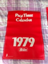 Sun page calendar for sale  SELBY