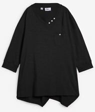 Zipfelshirt ärmel schwarz gebraucht kaufen  Deutschland