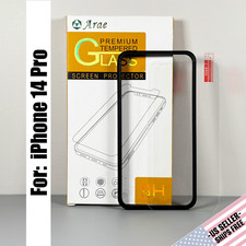 Protectores de Pantalla para iPhone 14 Pro - 3x HD Cristal Transparente con Guía de Marco | ARAE segunda mano  Embacar hacia Mexico