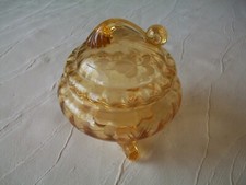 Geschliffene glasdose deckel gebraucht kaufen  Körner