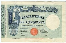 Banconota lire barbetti usato  Castellammare di Stabia