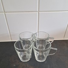 Espresso clear glass for sale  DERBY