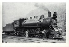 Cartão postal 1977 Northern Pacific Railroad #2104 Q-1 Saltese Montana, usado comprar usado  Enviando para Brazil