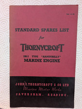 Spare parts list for sale  BUNGAY