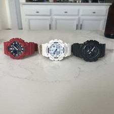 CONJUNTO LOTE TRÊS (3) Casio masculino G-shock várias cores!!!!! Relógio à prova d'água comprar usado  Enviando para Brazil