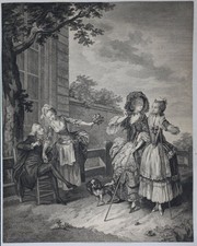 Moreau jeune gravure d'occasion  Expédié en France