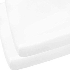 Cot sheets white for sale  MANCHESTER