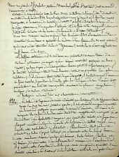 Medecine manuscrit 1843 d'occasion  Angers-