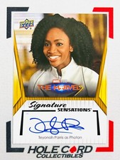 TEYONAH PARRIS AS PHOTON 2024 UD Marvel Studios Series 2 #SS-TY Signature Auto 丶 comprar usado  Enviando para Brazil