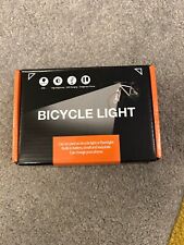 Bicycle lights rechargeable for sale  TEMPLECOMBE