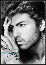 George Michael, autografado, imagem de lona de algodão. Edição limitada (MG-5m5) comprar usado George Michael, autografado, imagem de lona de algodão. Edição limitada (MG-5m5) comprar usado  Enviando para Brazil