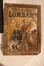 plaque ancienne chocolat d'occasion  Langoiran