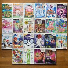 Auténtico Nintendo Wii Fundas Manual Inserto Paquete Lote - Mario Kirby - Sin Juegos segunda mano  Embacar hacia Mexico