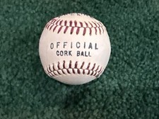 Bola de corcho oficial Pro-Line CB VINTAGE 1930, COMO NUEVA - ¡MUY RARA! segunda mano  Embacar hacia Mexico