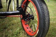 Liegefahrrad gebraucht schwarz gebraucht kaufen  Meiningen