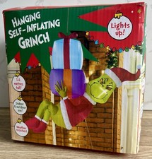 Inflatable light grinch for sale  WIGSTON