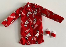 1999 Barbie Coca-Cola Dreamy Touches Roupas da Moda Pijama de Dormir Urso Polar PJs comprar usado  Enviando para Brazil