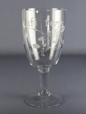 Vaso pubblicitario vetro usato  Inverigo