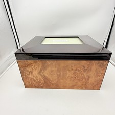 Usado, Novo kit de urna memorial caixa de cremação Burlwood para restos humanos 12" comprar usado  Enviando para Brazil