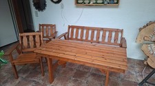 Massive gartenmöbel sitzgrupp gebraucht kaufen  Warstein