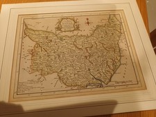 1764 hand coloured for sale  SUTTON-IN-ASHFIELD