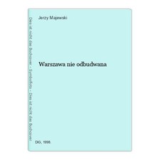 Warszawa nie odbudwana Majewski, Jerzy: na sprzedaż  Wysyłka do Poland