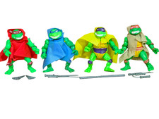 RARO BRINQUEDO BOOTLEG MEXICANO 4 BONECOS ADOLESCENTE MUTANTE TARTARUGAS NINJA ANOS 80 I comprar usado  Enviando para Brazil