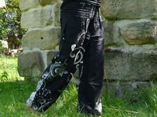 Luftige sommerhose baumwolle gebraucht kaufen  Durlangen