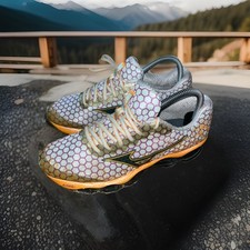 Tênis de corrida Mizuno Wave Prophecy 3 feminino tamanho 8.5 cinza laranja roxo comprar usado  Enviando para Brazil