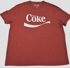 Camisa masculina Coca-Cola Enjoy Coca-Cola salpicada vermelha estampa desgastada nova 2XL comprar usado Camisa masculina Coca-Cola Enjoy Coca-Cola salpicada vermelha estampa desgastada nova 2XL comprar usado  Enviando para Brazil