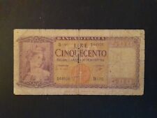 Banconota cinquecento 500 usato  Lecce