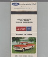 Matchbook cover 1968 for sale  Raymond