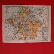 Rig landkarte deutschland gebraucht kaufen  Nauen