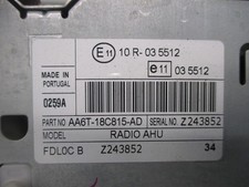 Autoradio ford fiesta d'occasion  Vernaison
