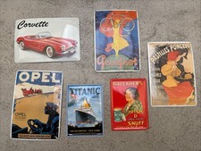 Small metal advertising for sale  UK