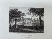 Engraving thorpe hall for sale  UK