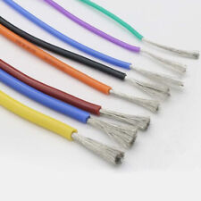 Usado, Medidor de fio 0,08 mm cabo flexível de silicone encalhado 12-30 AWG fios de cobre estanhado comprar usado  Enviando para Brazil
