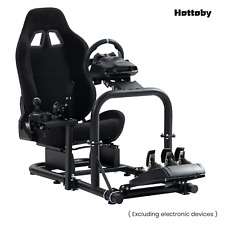 Hottoby Racing Sim kokpit z siedziskiem pasuje do Logitech G920 G29 Thrustmaster na sprzedaż  Wysyłka do Poland