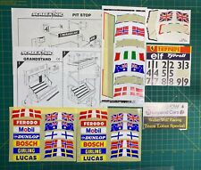 Scalextric trackside decals for sale  TELFORD