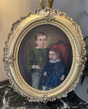 Portrait xix ème d'occasion Portrait xix ème d'occasion  Fraisans