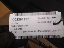 Seat altea parcel for sale  SKELMERSDALE