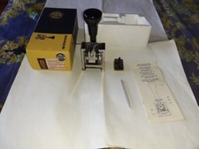 Timbro numeratore vintage usato  Roma