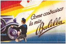 Fiat balilla depliants usato  Capaccio Paestum