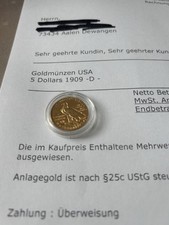 Goldmünzen usa dollar gebraucht kaufen  Aalen
