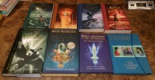 Lot of 8 Percy Jackson & the Olympians Books Complete Set 1-6 & 2 Specials comprar usado Lot of 8 Percy Jackson & the Olympians Books Complete Set 1-6 & 2 Specials comprar usado  Enviando para Brazil
