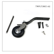 Conjunto de rodas traseiras de fibra de carbono com roda/parafuso PU de 1,5 pol. para avião a gás 30cc atualizado comprar usado  Enviando para Brazil