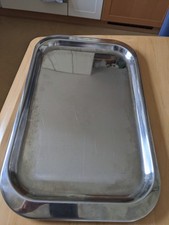Servierplatte edelstahl braun gebraucht kaufen  Emmendingen