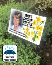 Personalised memorial grave for sale  TAUNTON