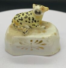 Miniature staffordshire leopar for sale  HALIFAX